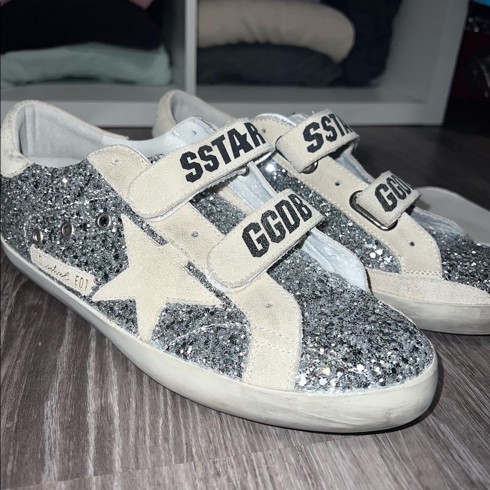 Crystal only - Golden goose old school sz 40